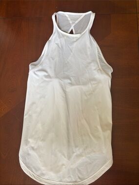 lululemon athletica White Racerback Training Tank